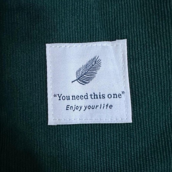 Women’s tote bag corduroy light weight - Picture 3 of 6